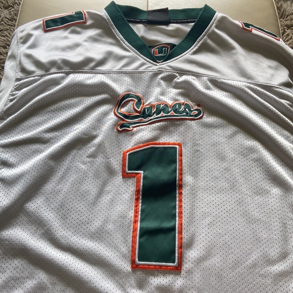 University of Miami Hurricane’s Football Jersey - Picture 2 of 6